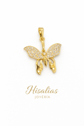 Dije Mariposa Dorada Brillo Premium – Diseño Elegante con Detalles Finos